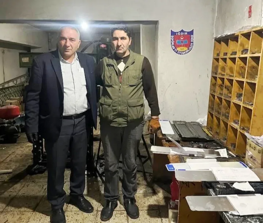 IĞDIR ŞOFÖRLER ODASI’NDAN PLAKA UYARISI: MAĞDURİYET YAŞANMASIN
