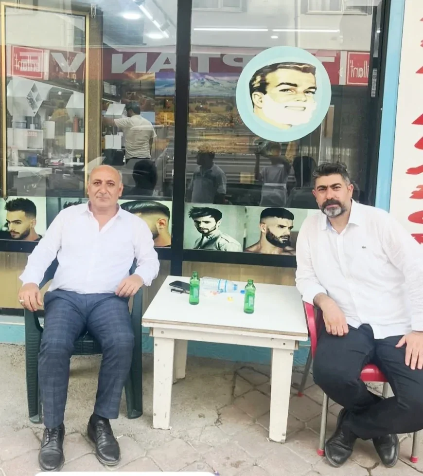 Kredi Kooperatifi Müdürü Ercüment Güngören’den Adem Doğan’a Ziyaret Iğdır Esnafı Arasında Birlik ve Dayanışma Mesajı
