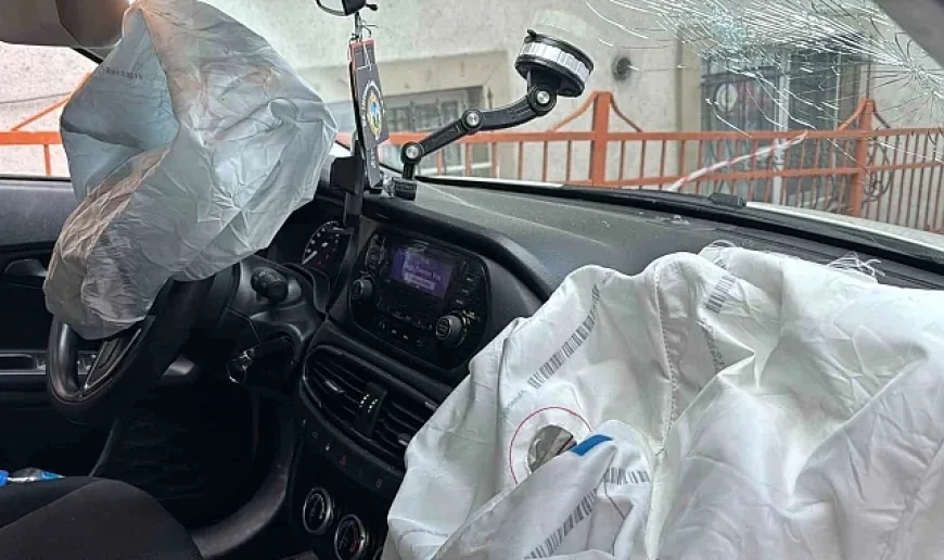 Kağıthane'de Otomobilin çarptığı kadının bacağı koptu