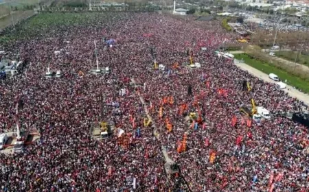 CHP Lideri Özel, Maltepe Mitinginde İmamoğlu İçin Özgürlük ve Erken Seçim Talebiyle İmza Kampanyası Başlatılacağını Açıkladı