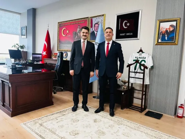 Tuzluca Kaymakamı Abdüllatif Yılmaz’dan Iğdır Havalimanı’na Nezaket Ziyareti