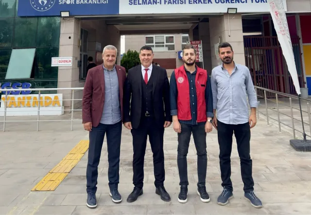 SELMAN-I FARİSİ YURDU GENÇ OFİSİNE ANLAMLI ZİYARET