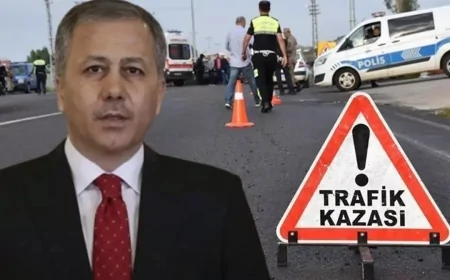 Ramazan Bayramı Tatilinin İlk Günü Kara Başladı: Bakan Yerlikaya Açıkladı - 766 Kazada 5 Ölü, 1219 Yaralı, Yarım Milyon Araç Denetlendi