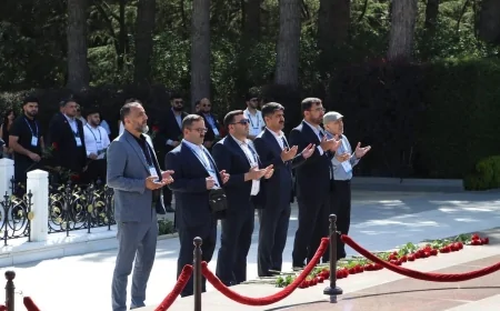 Kars ve Iğdır Müftüleri Karabağ'da