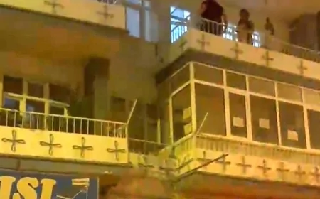 Iğdır'da Vahşet: Kadın Apartman Boşluğuna Atıldı: Emniyet Zanlının Peşinde