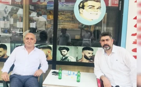 Kredi Kooperatifi Müdürü Ercüment Güngören’den Adem Doğan’a Ziyaret Iğdır Esnafı Arasında Birlik ve Dayanışma Mesajı