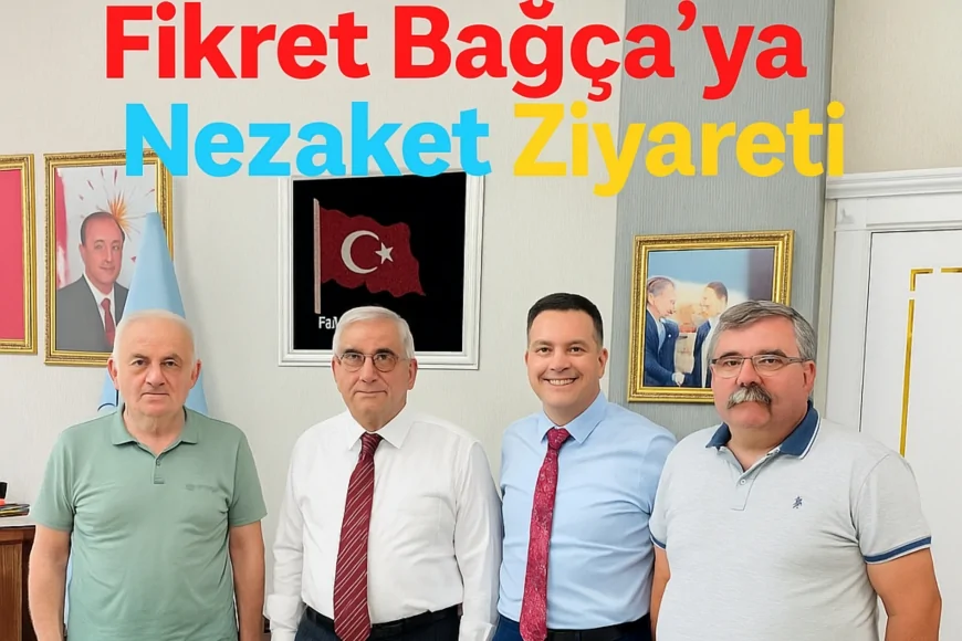 Kars ve Iğdır Arasında Güçlü Diyalog: Havalimanı Müdürü Fikret Bağca’ya Ziyaret