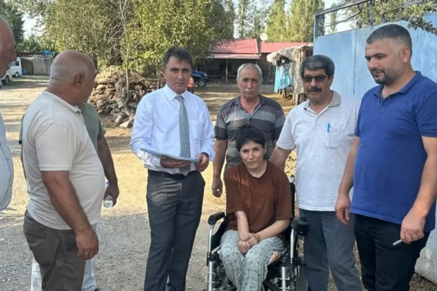 Genel Sekreter Çarman, Özel Gereksinimli Özlem’i Ziyaret Etti