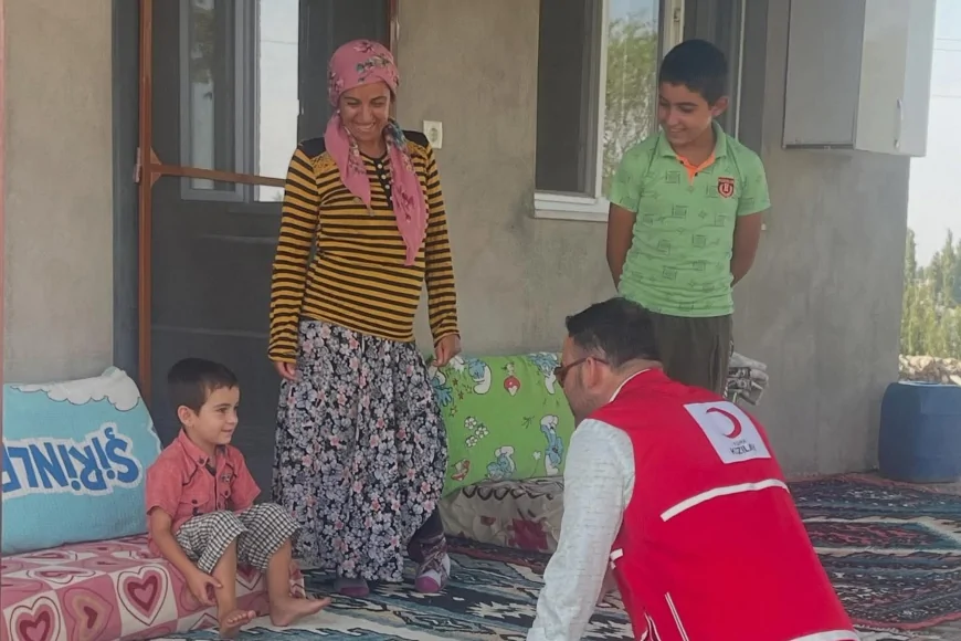 Iğdır Kızılay Şube Başkanı Doç. Dr. Ali İhsan Atalay’dan İhtiyaç Sahibi Ailelere Anlamlı Ziyaret