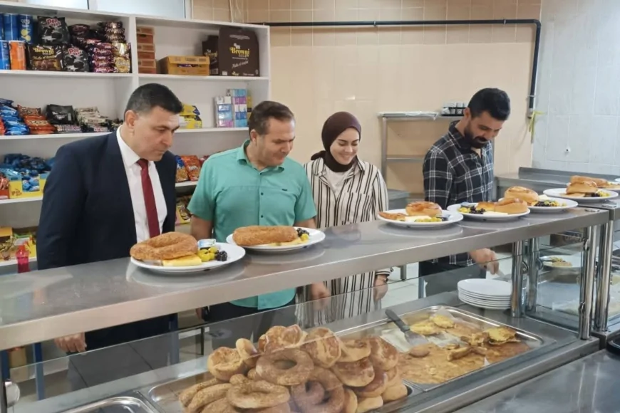 Yurt Hizmetleri Müdürü Erol Bayat, yurtlarda hijyen, düzen ve hizmet kalitesini yerinde inceledi
