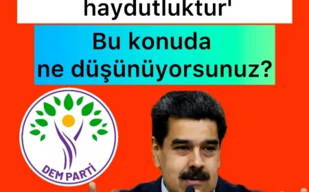 DEM Parti ve HDK: 'Maduro’nun kaçırılması emperyalist haydutluktur'