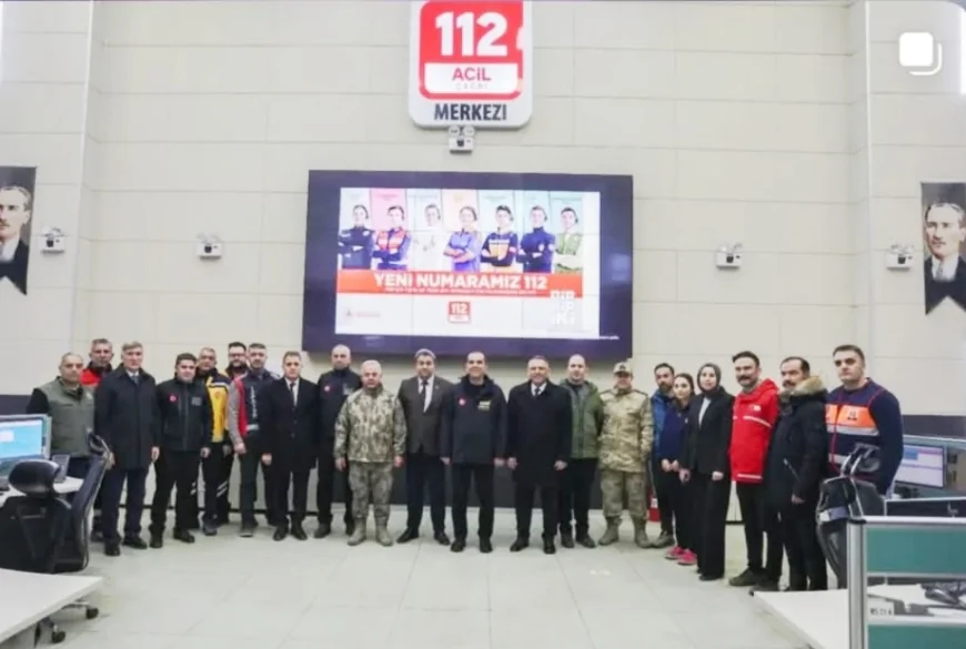 IĞDIR’DA 112 ACİL ÇAĞRI MERKEZİ’NE ANLAMLI ZİYARET