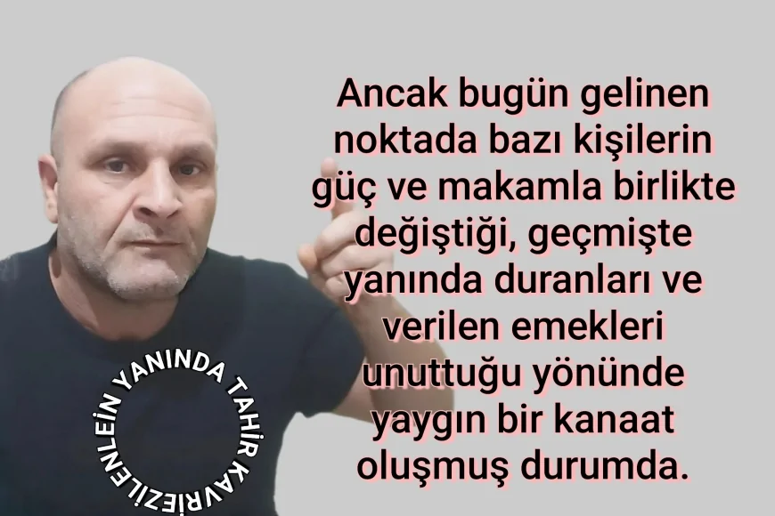 VEFA UNUTULDU, İNSANLIK KOLTUKTA KAYBOLDU