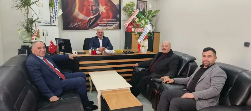 Iğdır Oda Başkanlarından Atakan Demirci'ye Hayırlı Olsun Ziyareti