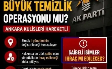 AK Parti Teşkilatlarında Büyük Değişim Süreci Gündemde