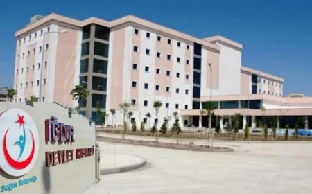 Iğdır'da 13 Günlük Bebek Beyin Ameliyatı Geçirdi