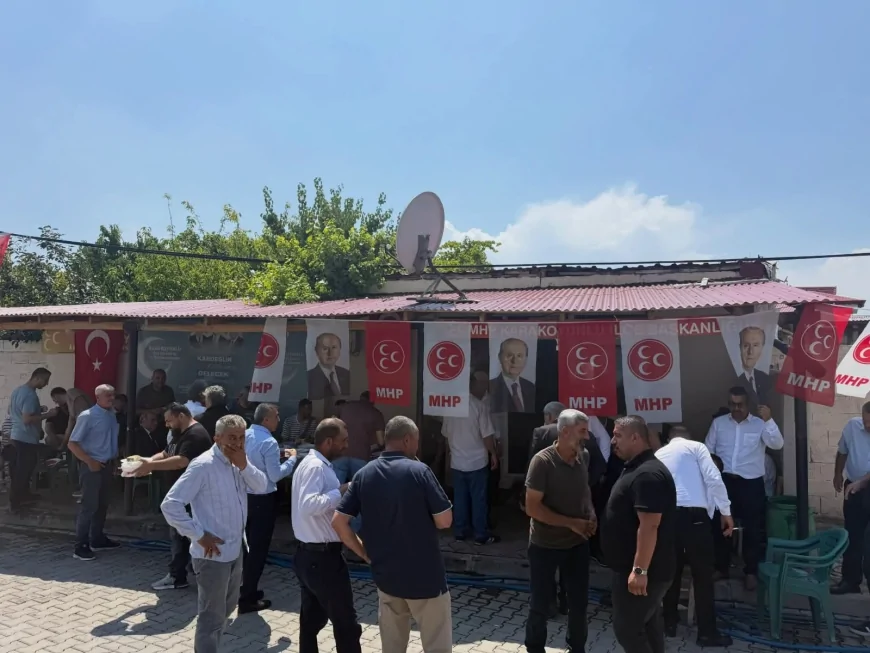MHP Karakoyunlu İlçe Başkanı Baycan Şıkbaş Güven Tazeledi
