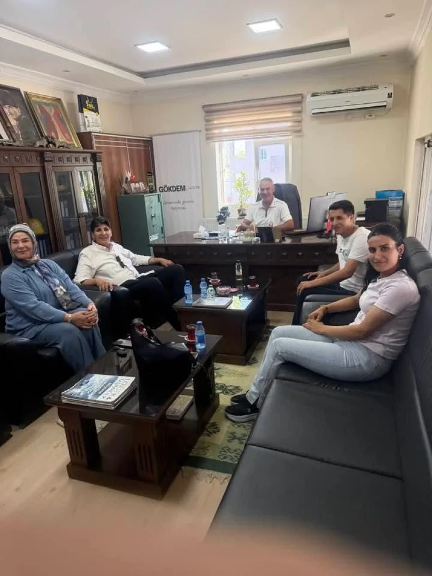 AK Parti Teşkilatından Önceki Dönem Merkez İlçe Başkanı Güven Demirel'e Ziyaret